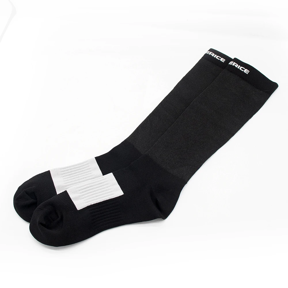 M/L 360 ° Schnittfeste Hockeysocken, feuchtigkeitsableitend, mit nahtloser Zehenpartie für Eishockey, Skifahren, Radfahren, Fußball, Sportsocken – Detail 10
