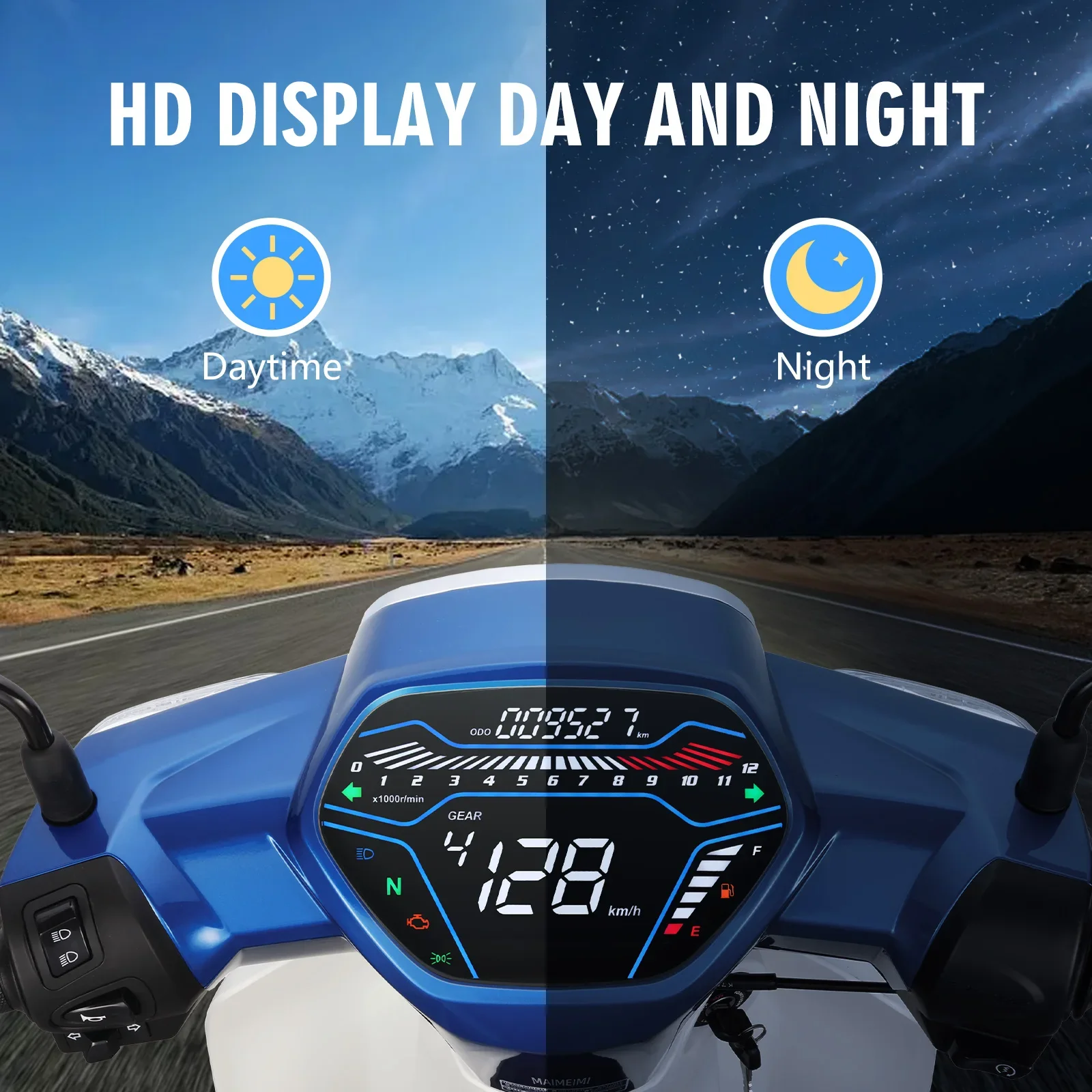 Thumbnail 3 - #72 Best Motorcycle Tachometers to Buy In 2026