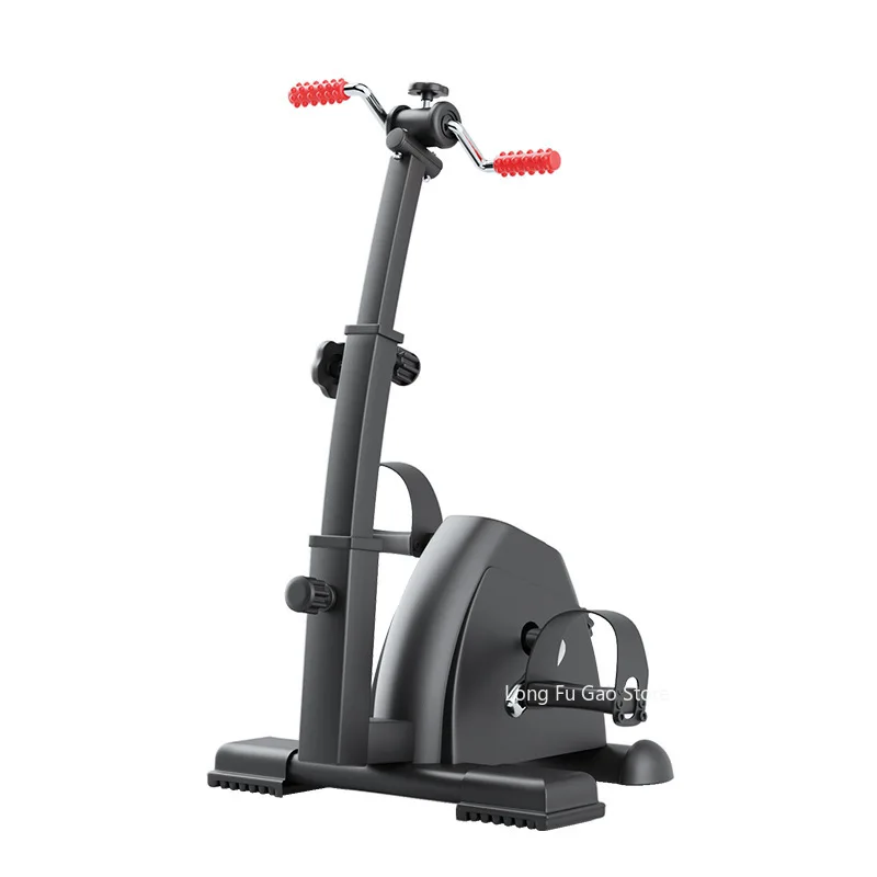 Entrenador de piernas para personas mayores y de mediana edad, ejercicio de extremidades superiores e inferiores, bicicleta de fitness, rehabilitación en casa, bicicleta de interior, ciclismo en interiores