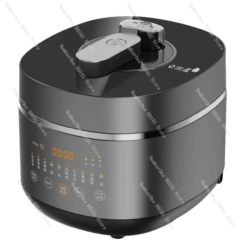 Stainless Steel Electric Pressure Cooker Large Screen Smart Rice Cooker Multi Function High Pressure Pot Dual Inner Pots Non