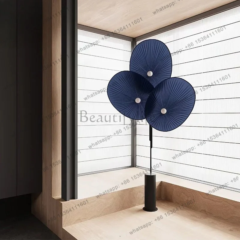 All-copper designer sense commercial dopamine French vertical side bedroom light luxury luminous ornament