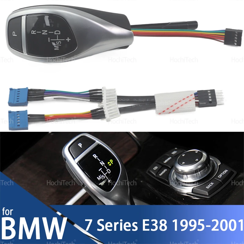 

LED Gear Shift Knob Gear Shifter Lever Handle Kit for BMW 7 Series E38 728i 730i 735i 740i 750i L7 725tds 730d 740d 1995-2001