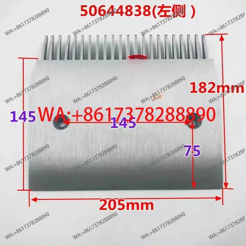 50641440/41 50644839/38 22T Aluminum Comb Plate For Schindler 9500 Escalator Moving Walkway