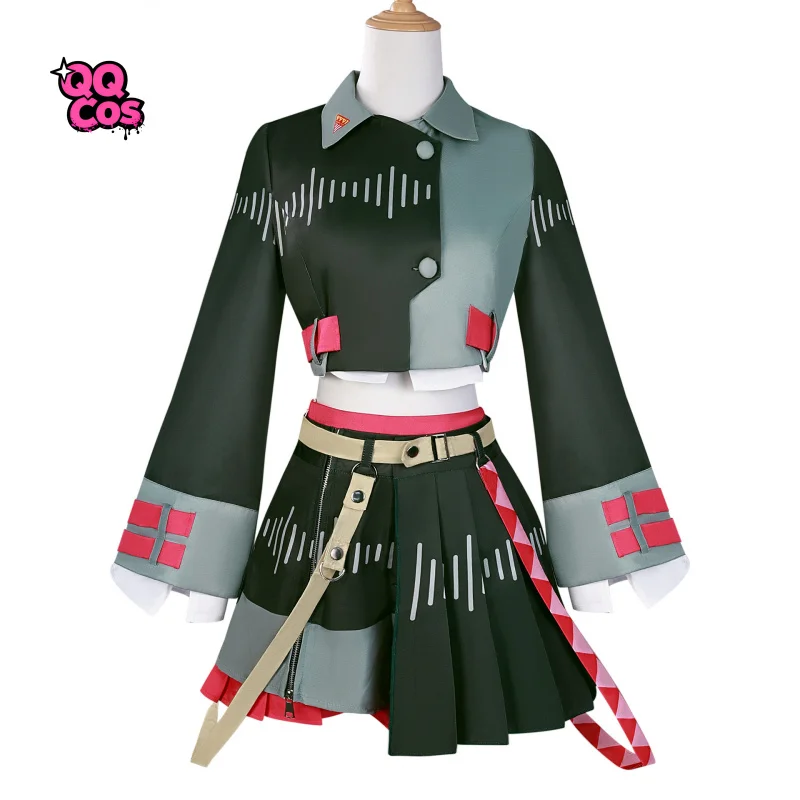 أزياء المغني الافتراضي Kasane Teto التأثيرية للهالوين كرنفال حفلة عيد الميلاد لعب الأدوار الملابس الملابس QQ Cos #1