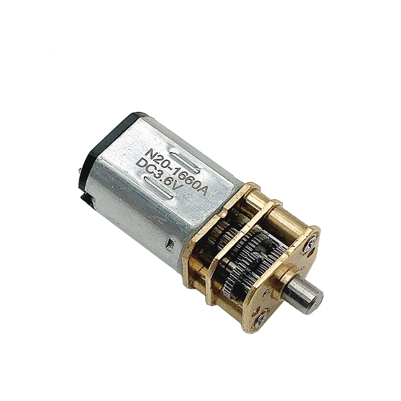 N20 Micro DC Speed Reduction Motor Electric Screwdriver Motor Micro Precision Speed Reduction Motor 3.7V