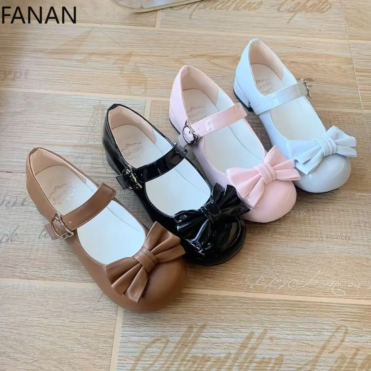 2025 New Plus Size Lolita Flats Shoes Heel Kawaii Pink Leather Cute Platform Elegant Princess Sandals Summer Dress Pumps