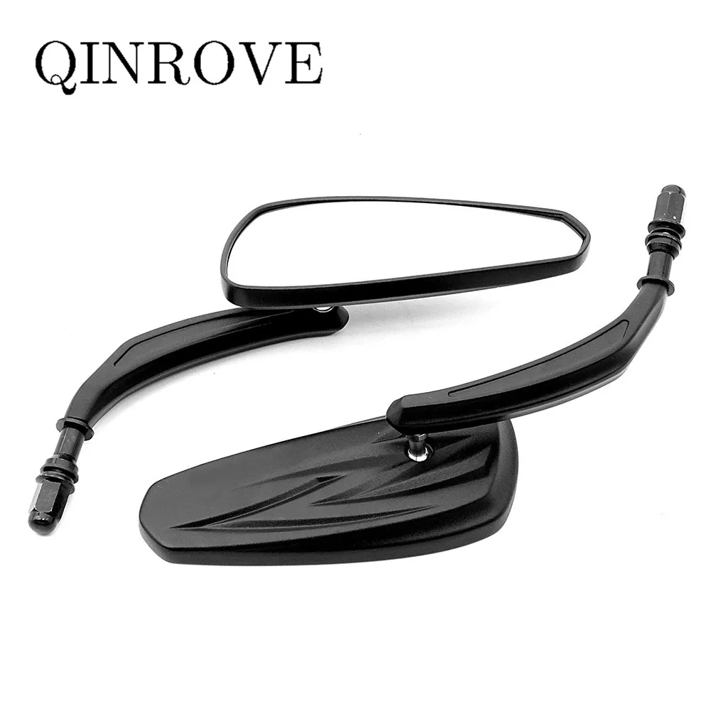 

Aluminum Motorcycle Rear View Mirrors Side Convex Mirror for Harley Davidson Nightster lron 1200 Road Glide Fat Boy Sportster S
