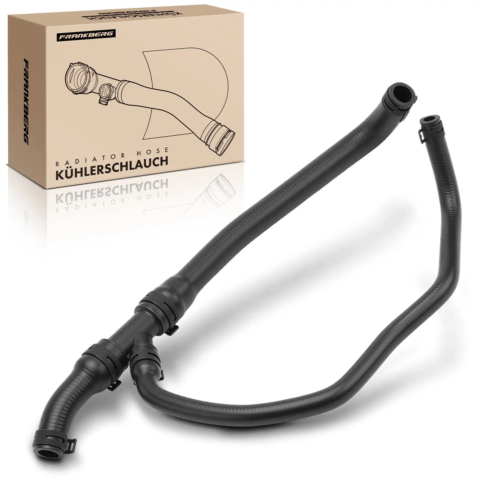 Frankberg 1x Radiatorslang Koelwaterslang Voor Porsche Cayenne Panamera 94810605121 94810605124 94810605122 94810605123