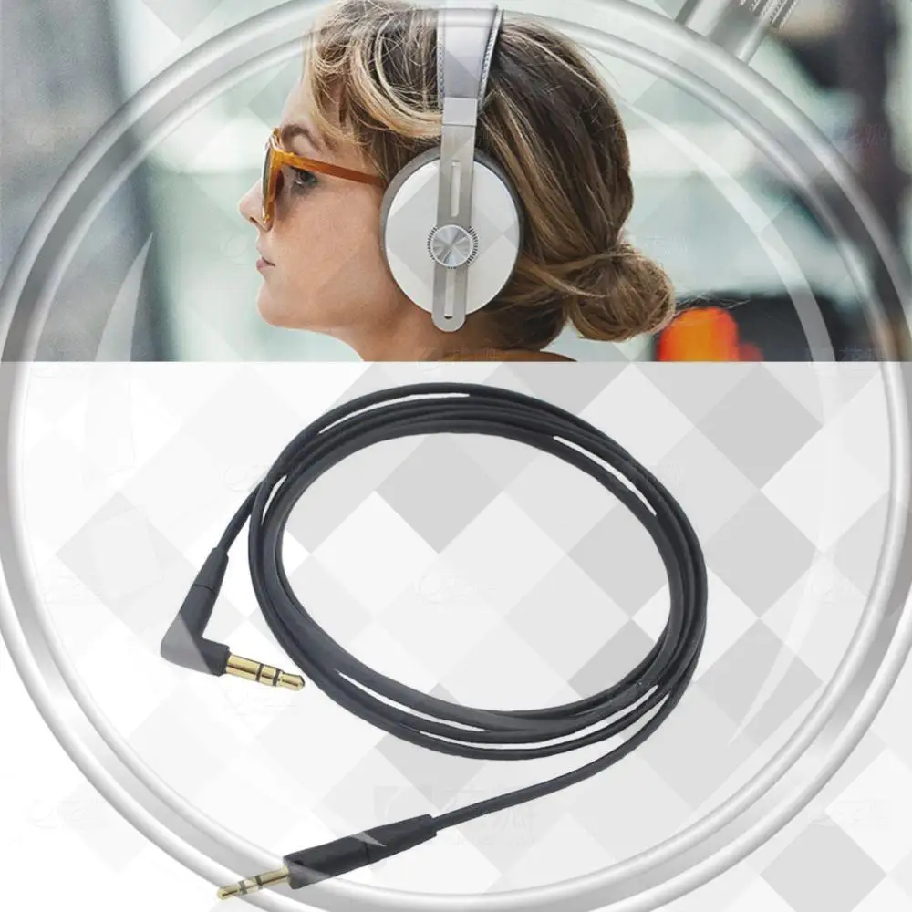 3.5mm to 2.5mm Headset Audio Cable Wire Earphone Cable Replacement Audio Cable for Sennheiser HD400S HD350BT HD4.30