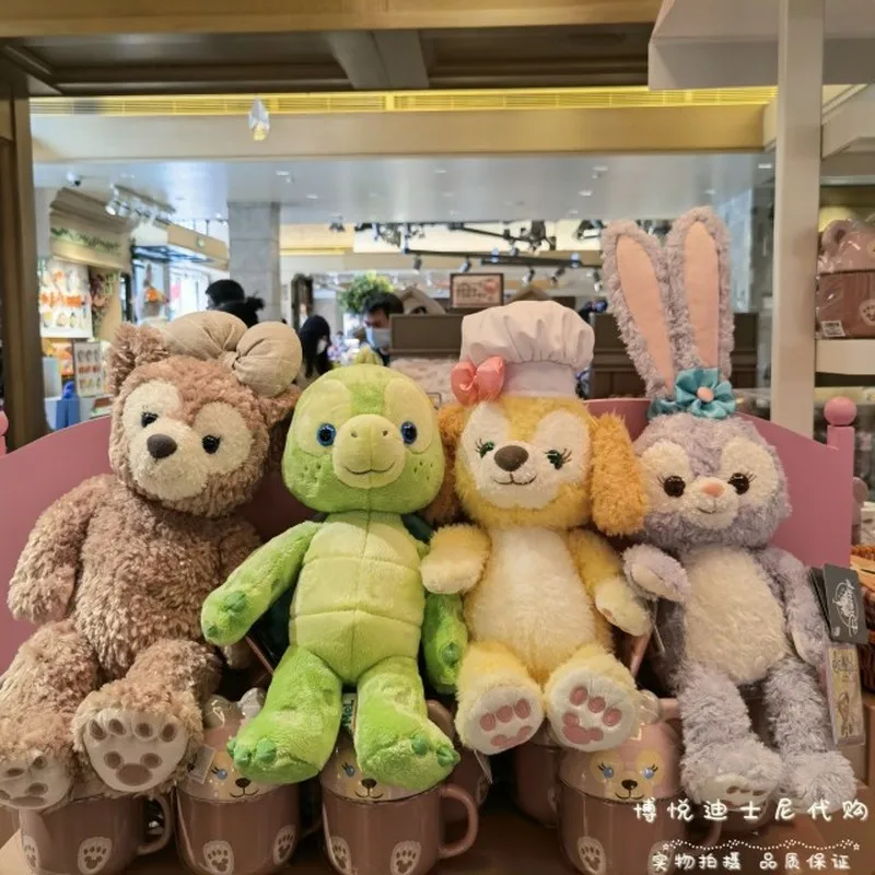 

40/50 см натуральная плюшевая кукла Disney Kawaii Stellalou Shelleymay Duffy Cookieann Gelatoni, украшение для девочки, подарок на день рождения