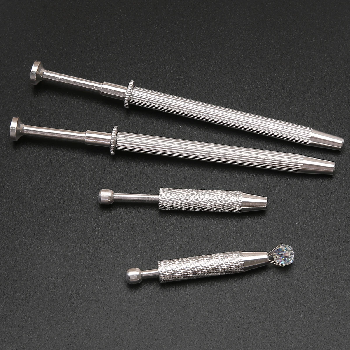 1PC Piercing Ball Grabber Tool Pick Up Tools Claw Beads Tweezers Screw Balls Bead Holder Gems Prong tools