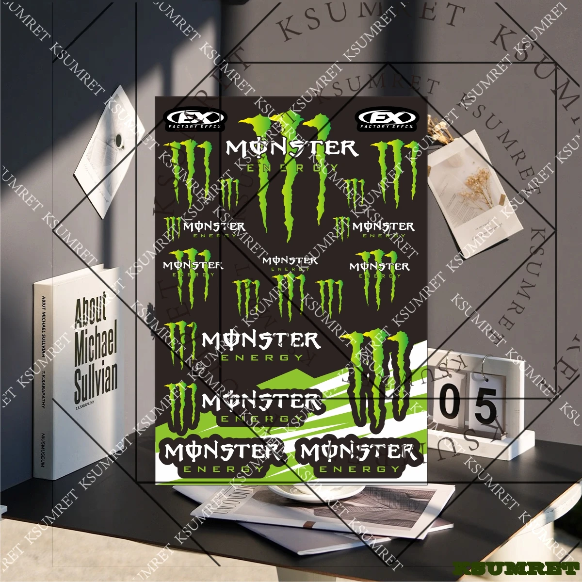 

Vinyl For Monster Energy Sticker Motorcycle Decal Kit