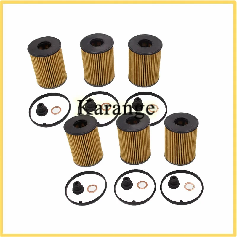 6pcs/10pcs Car Oil Filter Element 26350-2S000 26350-2R000 263502S001 for Hyundai Sonata Tucson Santa Fe KIA 2.5L 263 50 2S 000