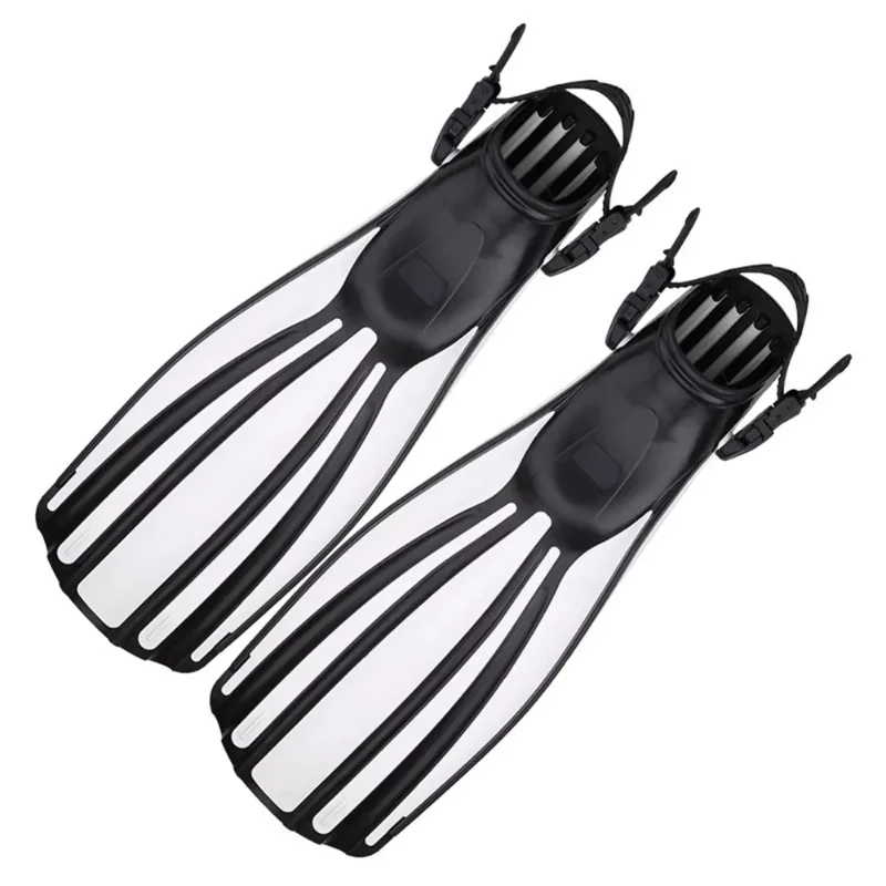 Pocket Diving Spearfishing Fins Anti Slip design Flipper Equipment Long Blade Freediving Fins