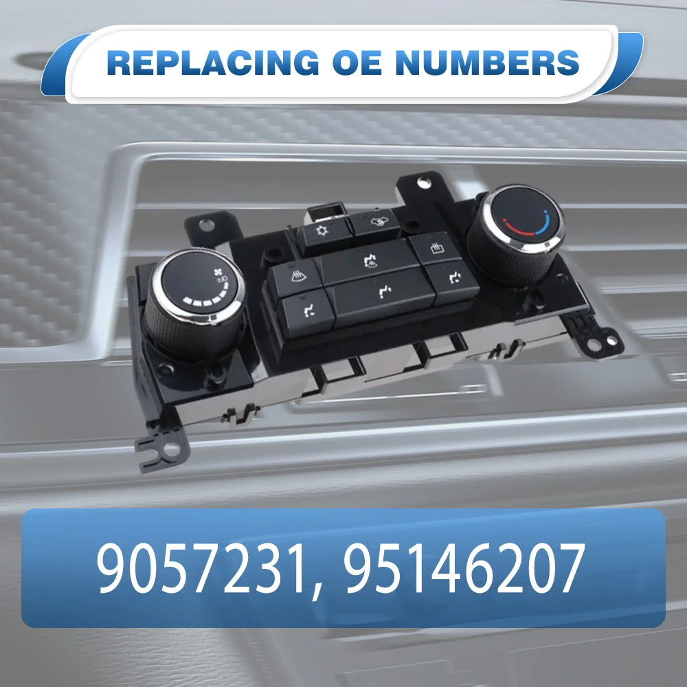 لسيارة شيفروليه كروز 2009-2016 مفتاح التحكم في المناخ AC 9057231، 95146207 #6