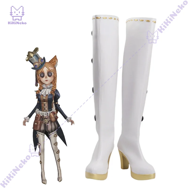 Game Identity V Paper Wings Cosplay Shoes Paper Wings Cosplay Boots For Comicon Party Adult Women Men