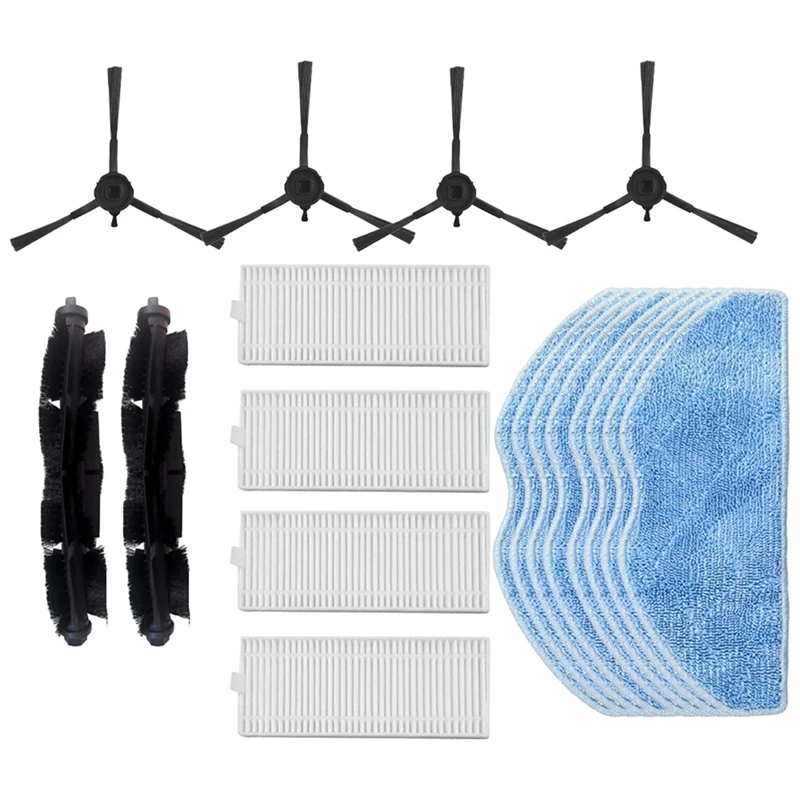 For EZVIZ RE4 / RE5 Robot Vacuum Replacement Main Side Brush HEPA Filter Mop Pads Spare Parts Accessories