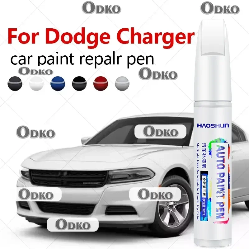 For Dodge Charger 2006-2025 LX LD Paint Repair Pen Touch Up Scratch Remover DIY Auto Accessories Black White Blue Green Purple