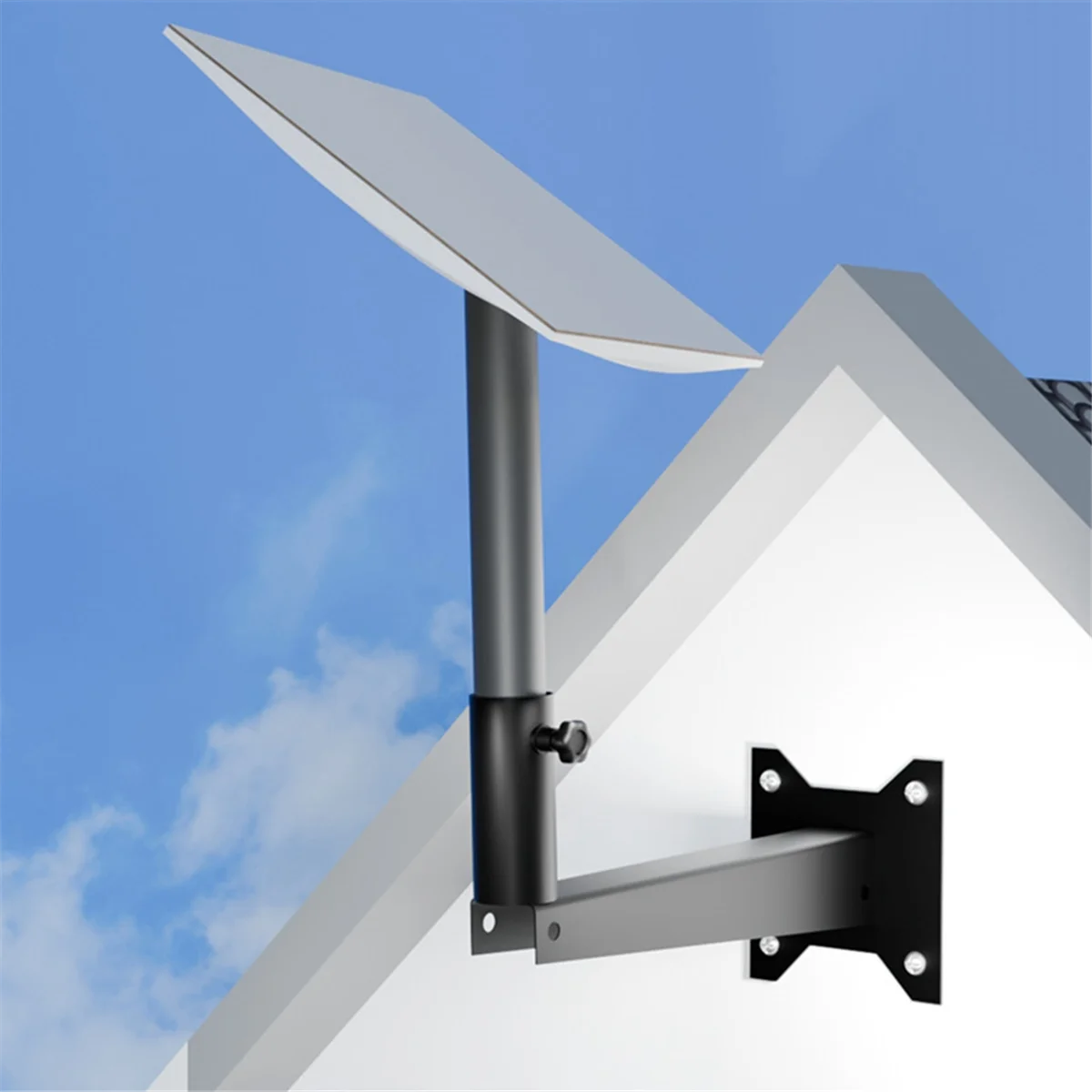 Wall Pole Roof Mount Bracket for Starlink V2,Mounting for Starlink Internet Kit Satellite,Outdoor TV Antenna Mounting image 3