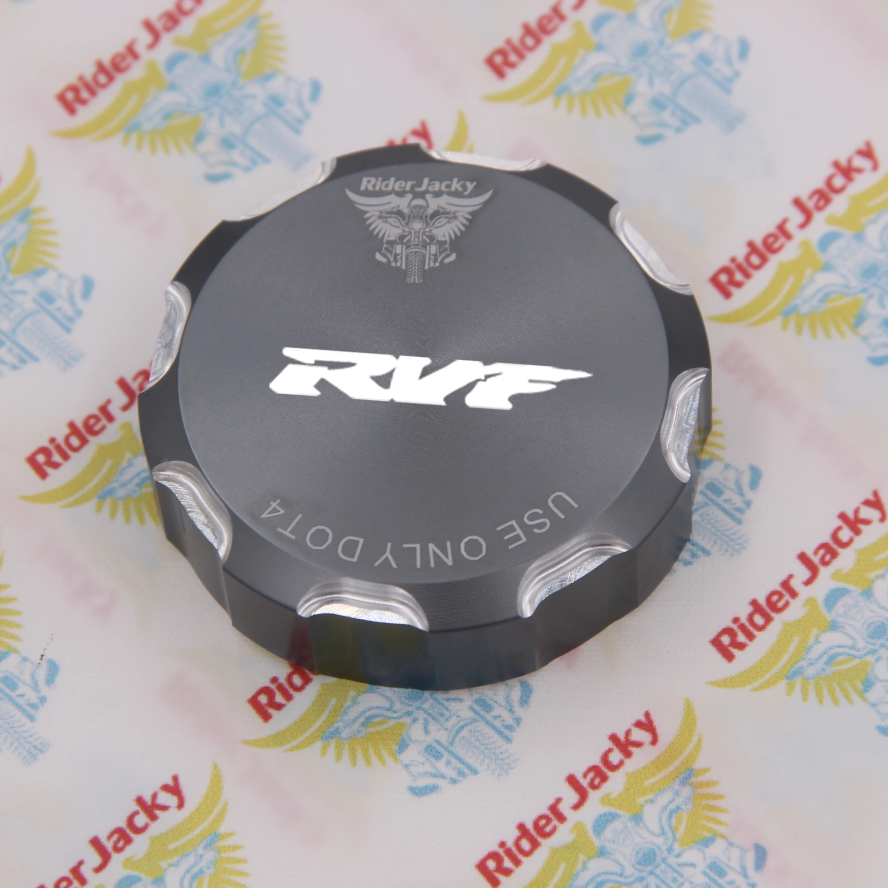 

For Honda RVF750 (RC45) 1994 RVF 750 motorcycle Rear Brake Master Cylinder Reservoir Cap Cover