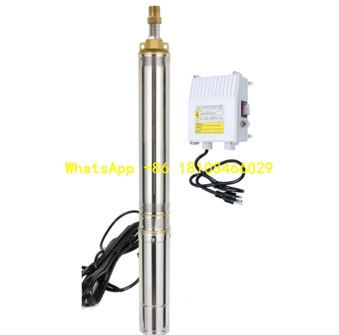 Energy Saving 4-inch 1  Solar Submersible Water Pump System Agricultural Solar Water Pump