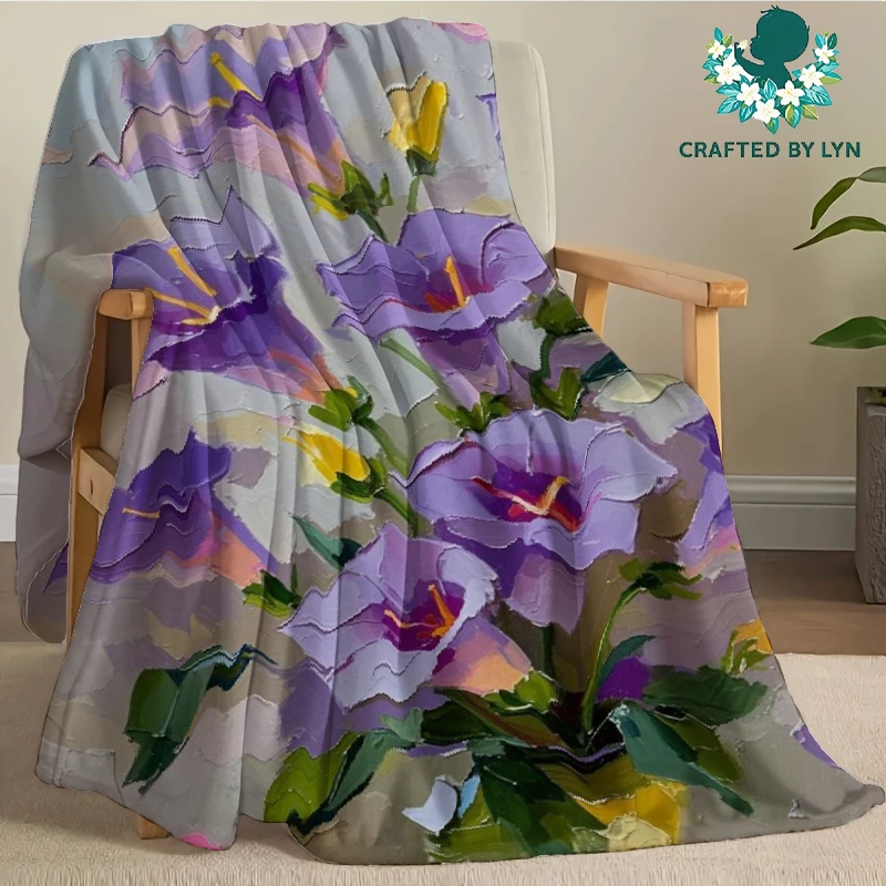 

Flannel | Flowers,Animal,Constellation,Festive Gift Selectio | Soft and delicate | Keep warm | Room Decor Blanket, Camping Stuff