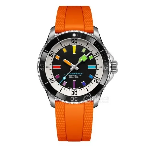 2025 Reloj de hombre Super Ocean de marca de lujo resistente al agua de acero inoxidable deportivo atornillado reloj de moda para hombre primavera