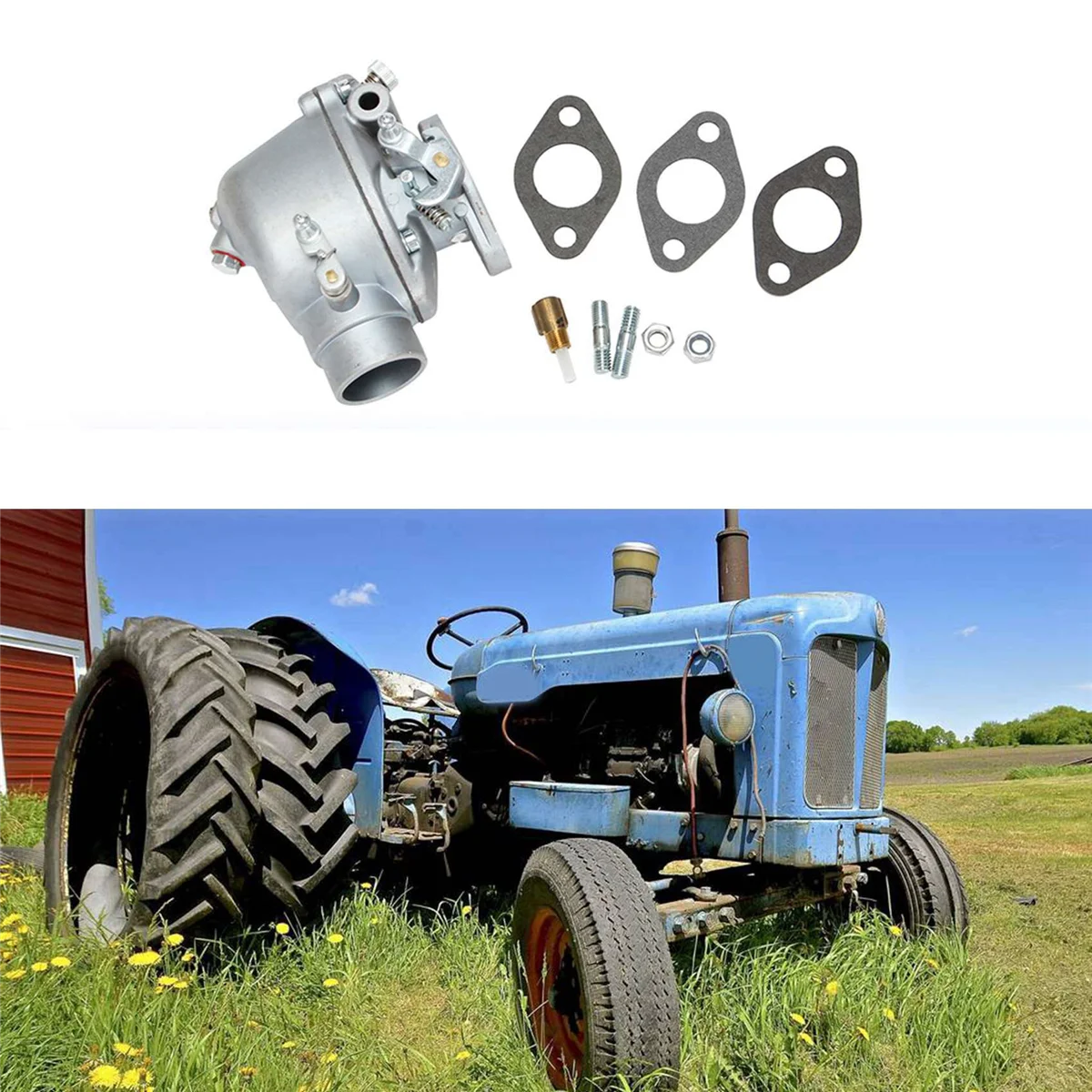 

Карбюратор для трактора, замена карбюратора в сборе для Ford Tractor 2N 8N 9N 8N9510C 8N9510C-HD TSX241B TSX-241B