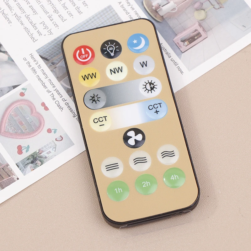 Wireless Switchs 3 Speed 1-4h Timing Remote Control Replacement For E27 Ceiling Fan Light