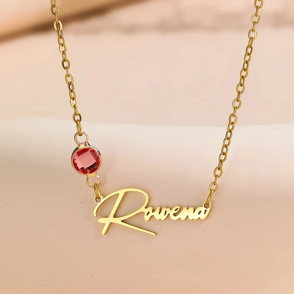 

Stainless Steel Cute Simplicity Customized Name Necklace Pendant Personalized Jewelry for Women Men Gift