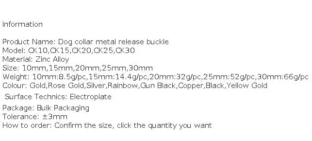 1pc Metal Colorful Side Release Curved Buckles Durable Plated Buckle 10mm, 15mm, 20mm, 25mm Dog Collar Paracord DIY Accessories