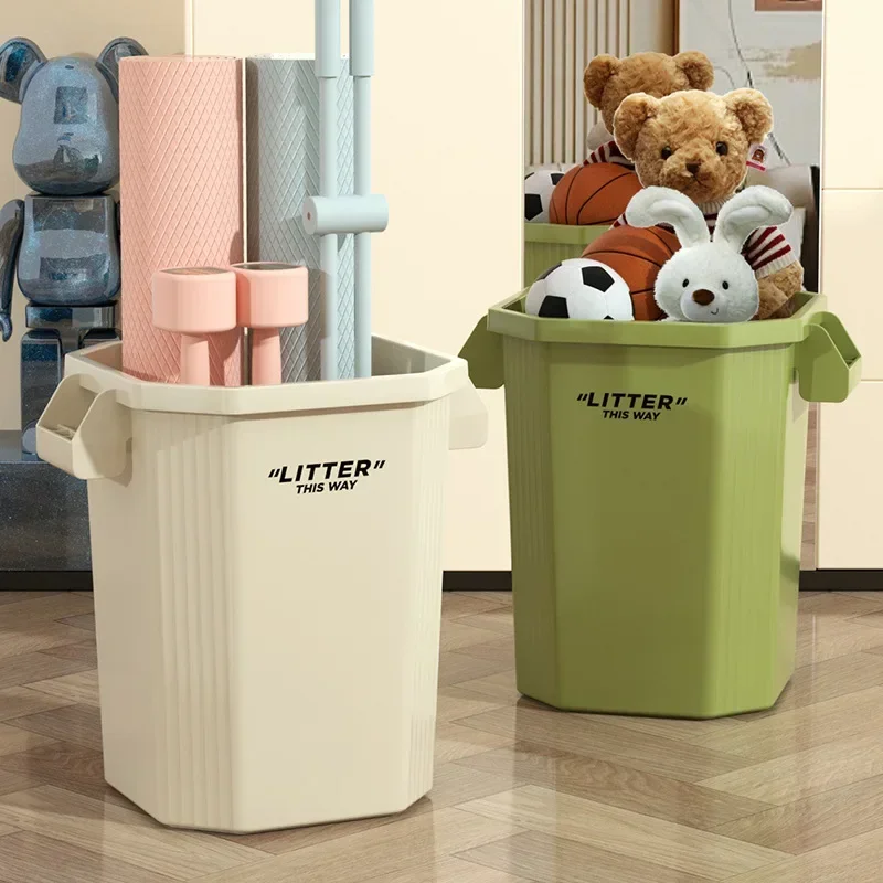 Kitchen Special Trash Can Extra Large High Household Living Room Large Capacity Commercial Storage Bucket