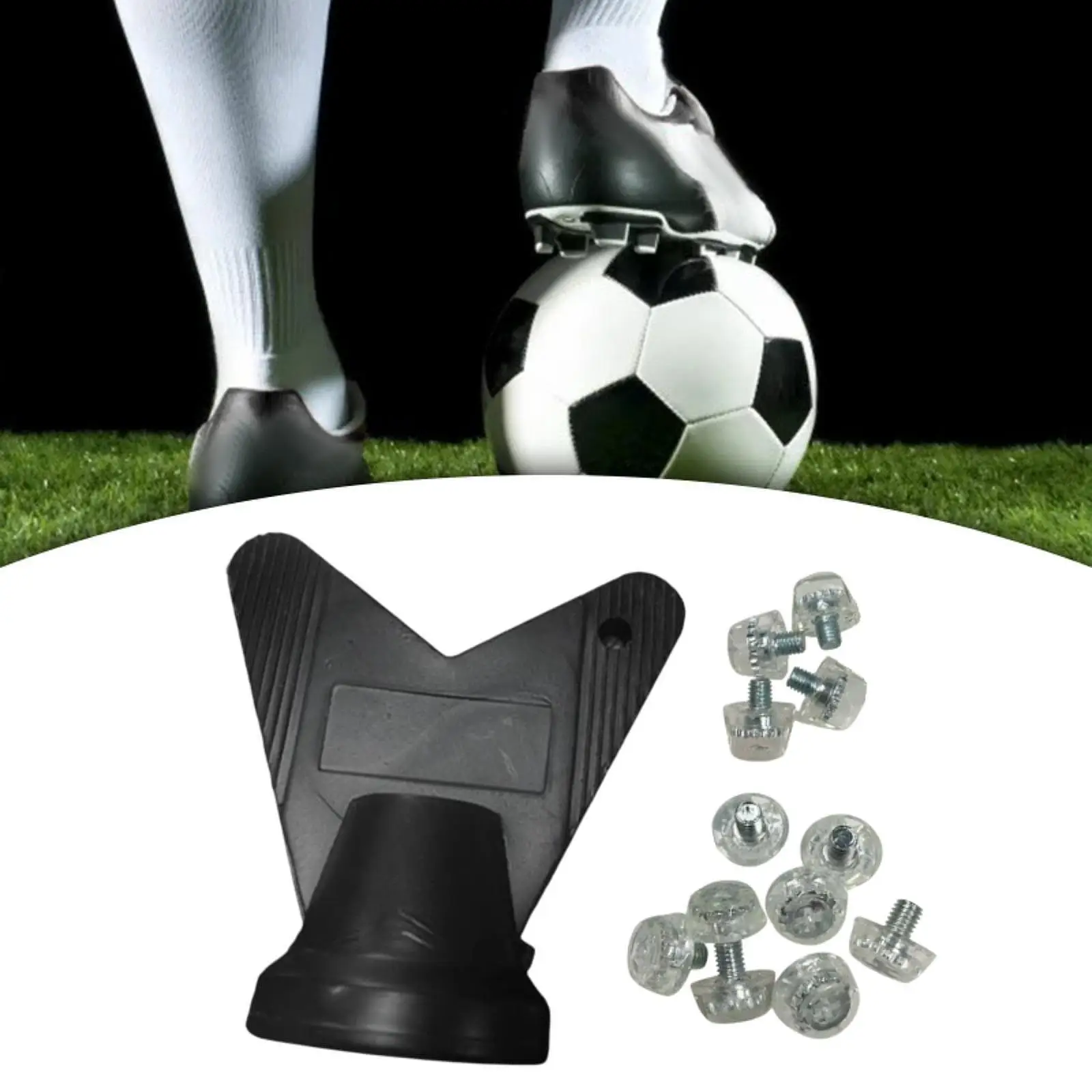 

Athletics Football Shoe Spikes with Wrench Universal M5 Studs for Outdoor Indoor Soccer Boots