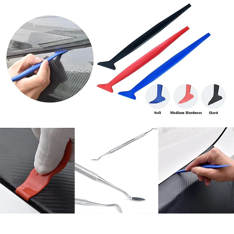 Window Film Application Car Tint Installation Tools with Spray Bottle PPF Squeegee Felt Glass Protective Vinyl Wrap Tinting Kit