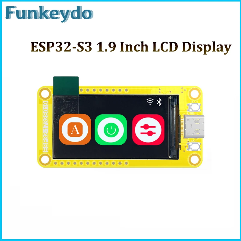 

ESP32-S3 1.9 inch ST7789 TFT LCD Display Module 170X320 IPS LVGL Development ESP32 with Display for ESP-IDF/ Arduino IDE