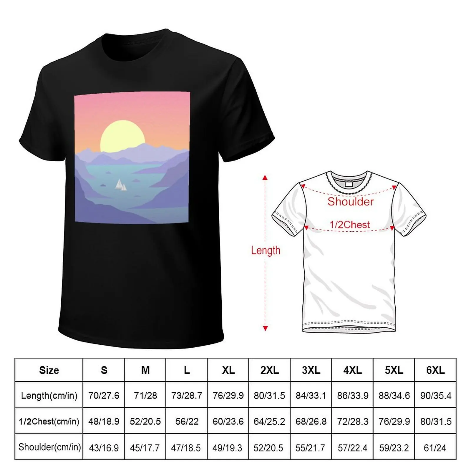 Surfaces Horizon Album Cover T-Shirt Christmas Theme Tee Top