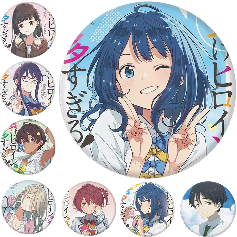 Makeine: Too Many Losing Heroines!58mm badges broches icons