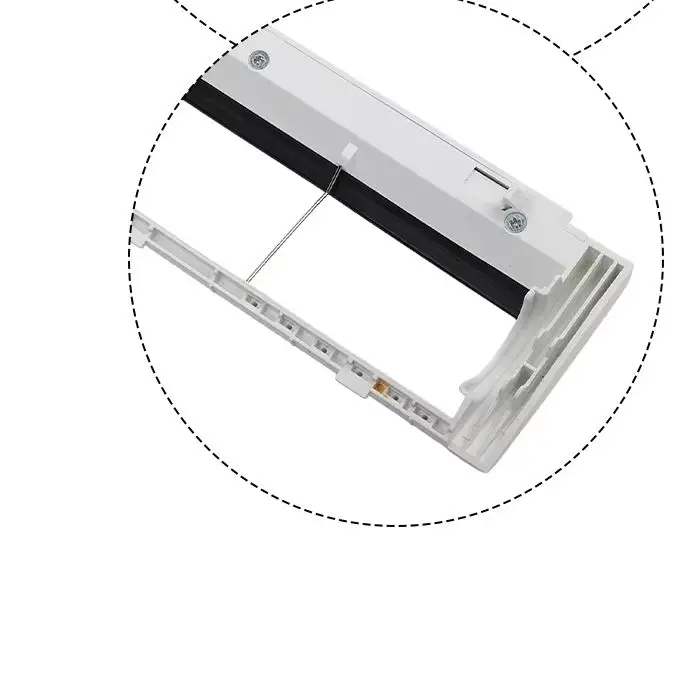 

For HONITURE Pro For Laresar Pro Roller Brush Cover White Plastic Main Brush Replacement Vacuum Cleaner Parts