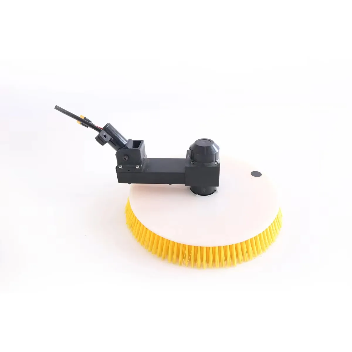 Factory Solar Panel Cleaning Brushes Roof Top Cleaning Tools 5.5m Telescopic Pole Electric Photovoltaic Panel Cleaning Brush