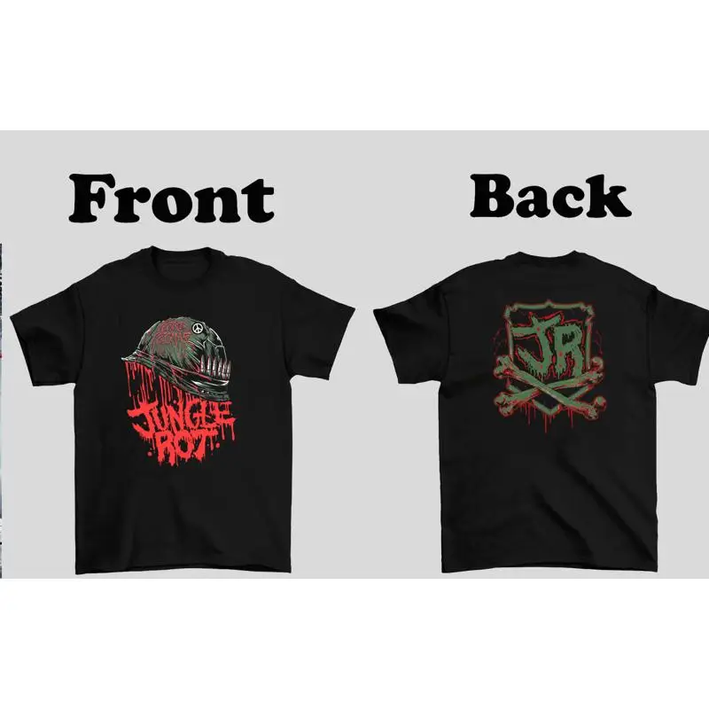 

Jungle Rot Band Terror Regime Death Music Футболка от S до 5XL UB265