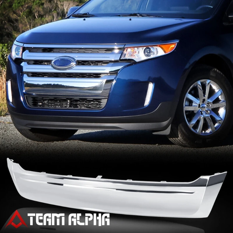 

Front Bumper For 2011 2012 2013 2014 Ford Edge Trim And Center Grille Trim