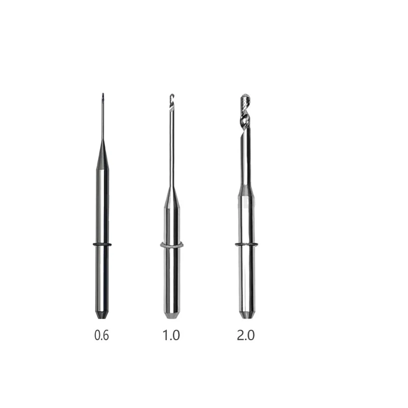 Dental VHF K4 S1 PMMA WAX PEEK CADCAM Milling Cutters Shank 3mm,Overall Length 35mm