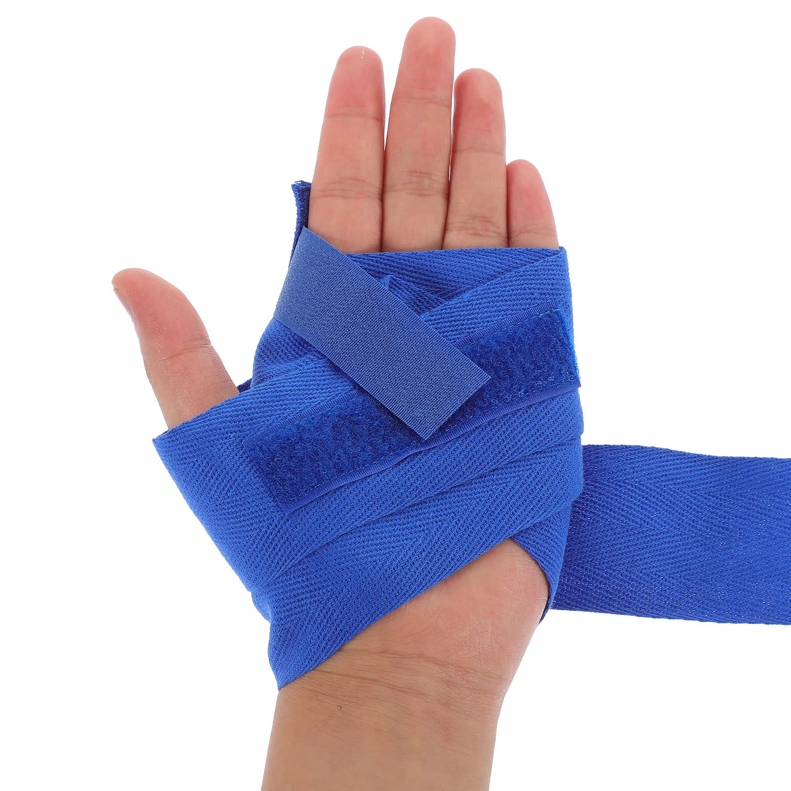 

2 Rolls Boxing Hand Wraps Sports Wrist Strap Breathable Sweat Absorbing Protective Wrap for Boxing Thai Training