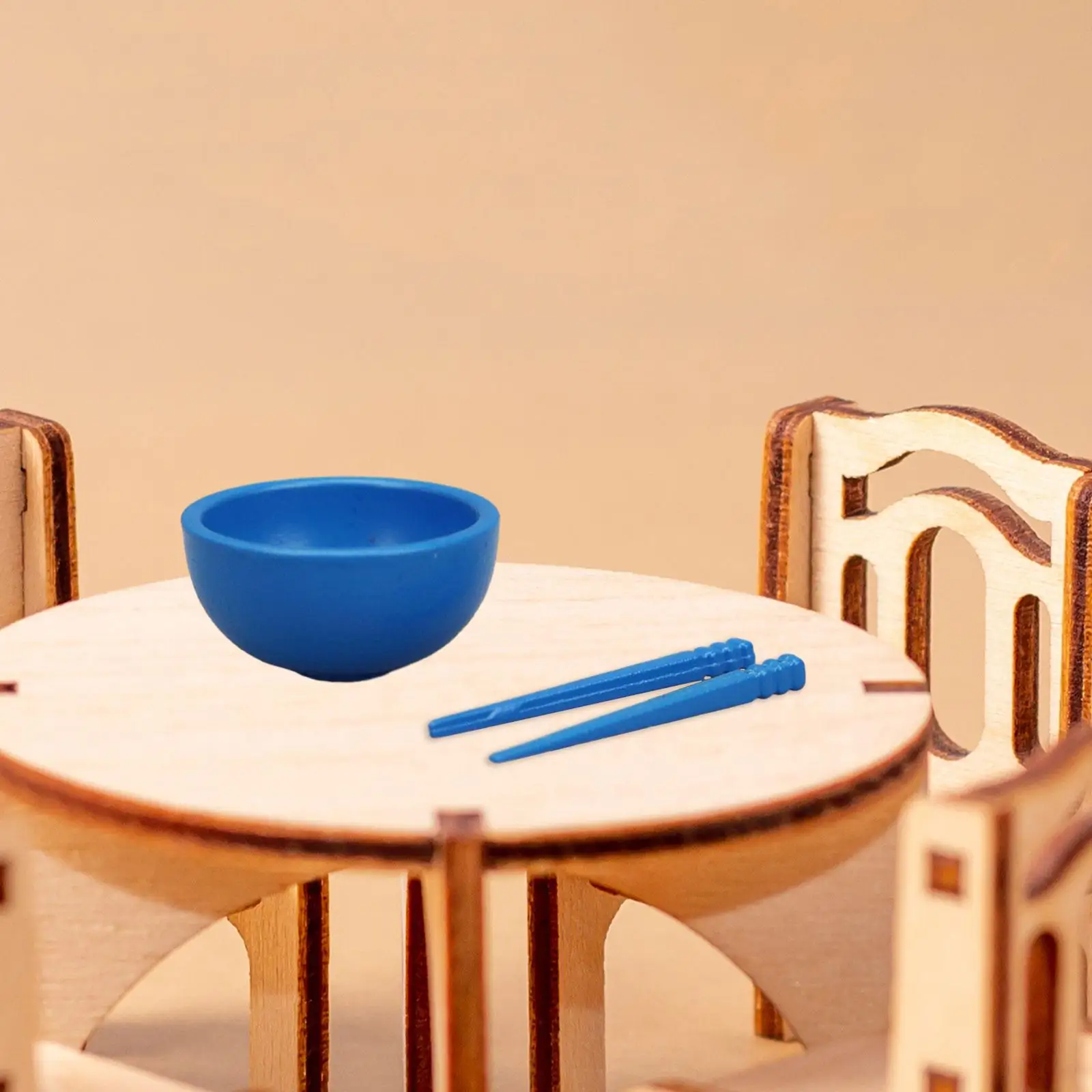 1 12 مقياس دمية أدوات المائدة سبيكة أطباق صغيرة عيدان الأثاث ديكور للأطفال اكسسوارات ألعاب المطبخ