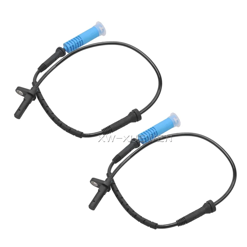 2pcs Front ABS Wheel Speed Sensor 34526771704 34526760533 34526756379 For BMW E53 3.0i 4.4i 4.8is M54306S3 N62B44A N62B48A
