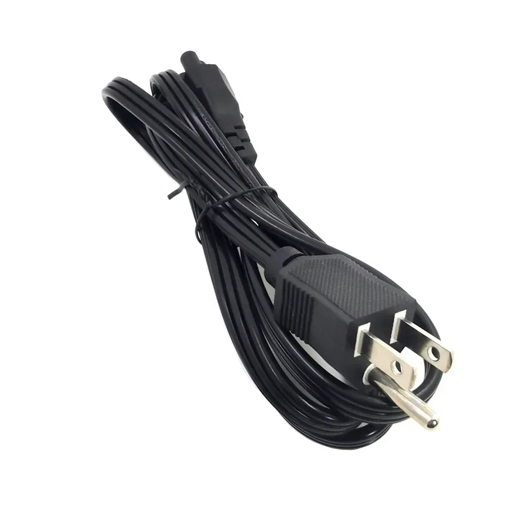 18AWG US 3 Prong Plug to IEC 320 C5 Power Adapter Lead Cable 1.2m American Standard AC Power Cord For Notebook