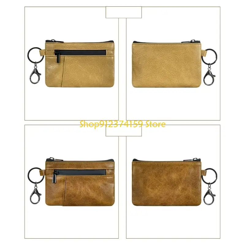 G5AE Foldable PU Wallet For Girls Functional Blocking Coin Purse Perfect For Travel