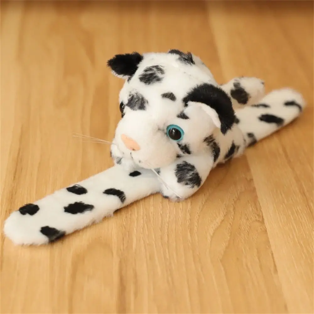

Jungle Animal Stuffed Animal Wristband Clap Circle Rabbit Bunny Cartoon Slap Bracelet Panda Tiger Plush Toy Party Supplies