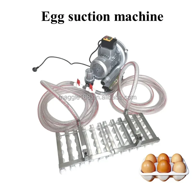 220v/50hz 370w  30pcs 304 stainless steel  vacuum egg lifter Vacuum Egg Sucker Equipment vacuum egg sucker machine