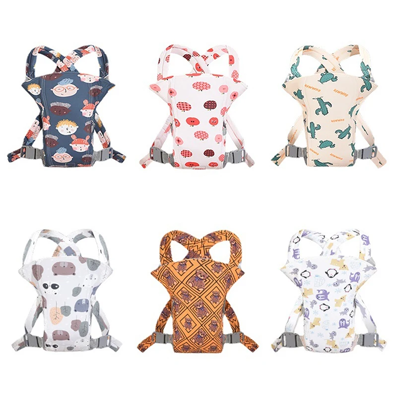 Gendongan Bayi Multifungsi Gendongan Depan Bangku Pinggang Horisontal Barang Ergonomis Dapat Disesuaikan Sejuk untuk Bayi Baru Lahir